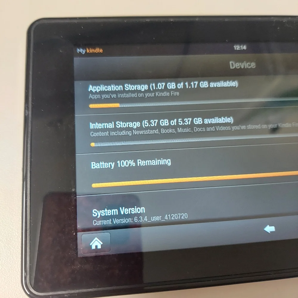 Amazon Kindle Fire 1st Generation 7